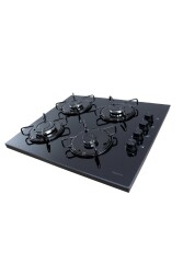 ALPİNA SİYAH CAM SET ÜSTÜ OCAK - 2