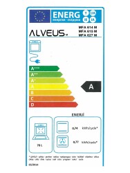 Alveus 3’lü Ankastre Set Beyaz Modern (3000-KLS670-MFA627) - 6