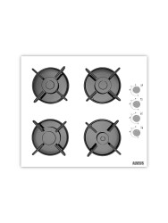 ALVEUS 605 BEYAZ SOĞUTMA FANLI 3'LÜ ANKASTRE SET [F17-GLS640-MFA605] - 3