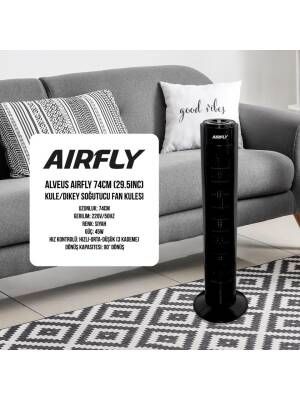 ALVEUS Airfly 74 cm Kule Tipi Kumandalı Vantilatör - 3