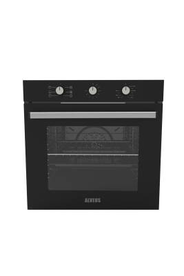 ALVEUS ALPHA 614 SİYAH 3'LÜ ANKASTRE SET (VİTRO 641-MOD W-MFA614) - 4