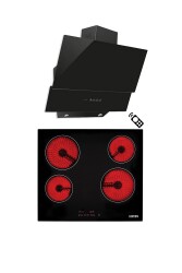 ALVEUS BEAUTY SİYAH 2'Lİ ANKASTRE SET (MOD 3000 - VİTRO 641) - Alveus