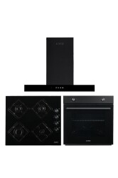 Alveus Black Edition 605 3'lü Ankastre Set(LARA-KLS670-MFA605) - 2