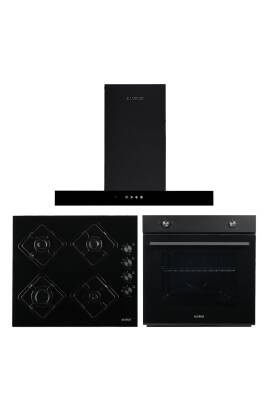 Alveus Black Edition 605 3'lü Ankastre Set(LARA-KLS670-MFA605) - 2