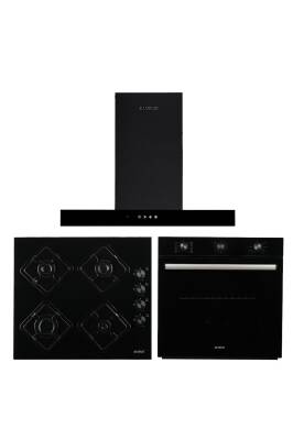 Alveus Black Edition 615 3'lü Ankastre Set(LARA-KLS670-MFA615) - 2