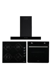 Alveus Black Edition 627 3'lü Ankastre Set(LARA-KLS670-MFA627) - 2