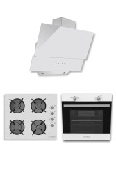 ALVEUS CHIEF 604 BEYAZ 3'LÜ ANKASTRE SET(MOD300-GLS640-MFA604 - Alveus