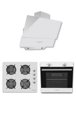 ALVEUS CHIEF 604 BEYAZ 3'LÜ ANKASTRE SET(MOD300-GLS640-MFA604 - 1