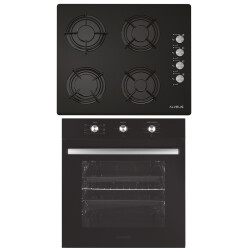 ALVEUS EMİRGAN 2'Lİ SİYAH ANKASTRE SET(GLS 640 - MFA 614) - Alveus