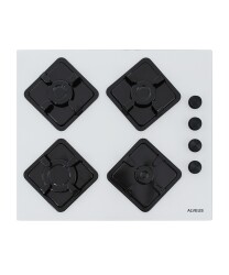 ALVEUS GLS 640 BEYAZ CAM ANKASTRE OCAK - Alveus