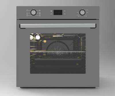ALVEUS GRİ CAM DİJİTAL/DOKUNMATİK 3'LÜ ANKASTRE SET (F17-GLS640-MFA627) - 4