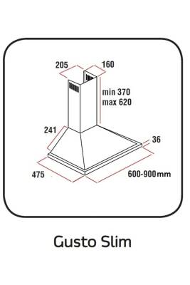ALVEUS GUSTO SİYAH RUSTİK DAVLUMBAZ - 3