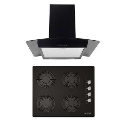 ALVEUS İBER SİYAH 2'Lİ ANKASTRE SET (GLS 640 - İBER) - Alveus