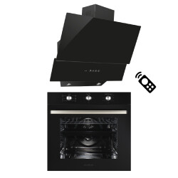 ALVEUS İNCİ SİYAH 2'Lİ ANKASTRE SET (MFA 614 - MOD 3000) - Alveus