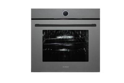 Alveus Kurox 3'lü Gri Ankastre Set(Cam Gazlı Ocak + Turbo Fırın)(3000-KLS670-MFA631) - 2