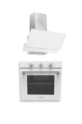 ALVEUS MAJESTIC BEYAZ 2'Lİ ANKASTRE SET (MFA 627 - MOD 3000) - 1