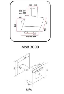ALVEUS MAJESTIC BEYAZ 2'Lİ ANKASTRE SET (MFA 627 - MOD 3000) - 4