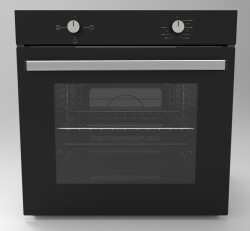 ALVEUS MFA 604 SİYAH STATİK ANKASTRE FIRIN - Alveus