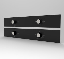 ALVEUS MFA 604 SİYAH STATİK ANKASTRE FIRIN - 2