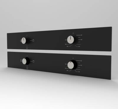 ALVEUS MFA 604 SİYAH STATİK ANKASTRE FIRIN - 2