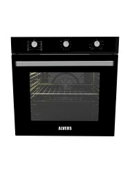 ALVEUS MFA 615 SİYAH (TURBO+SOĞUTMA FAN) ANKASTRE FIRIN - ALVEUS