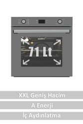 ALVEUS MFA 627 GRİ DİJİTAL FIRIN - 2