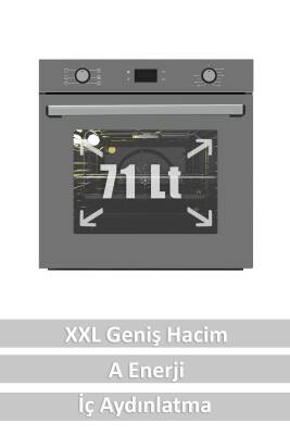 ALVEUS MFA 627 GRİ DİJİTAL FIRIN - 2