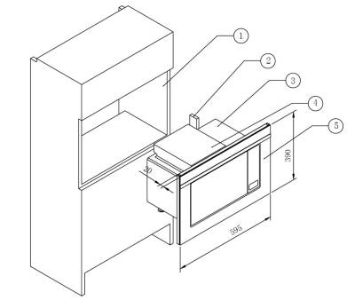 ALVEUS MKR SİYAH ANKASTRE MİKRODALGA - 2