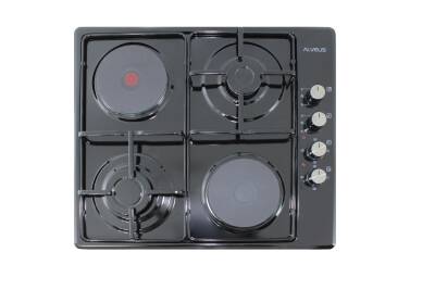 ALVEUS MOA 631 SİYAH EMAYE ANKASTRE OCAK - 1