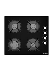 ALVEUS NEW 604 SİYAH CAM 3'LÜ ANKASTRE SET [BİNDESİT-GLS640-MFA604] - 3