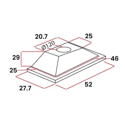 Alveus Nova 615 Siyah Elektrikli Gömme Aspiratörlü 3' lü Ankastre Set(F9(52cm)-VİTRO-MFA615) - 7