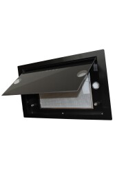 ALVEUS SCHLOSSER F9 SİYAH 52 CM CAM GÖMME ASPİRATÖR (1000M3) - 2