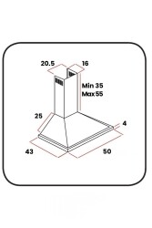 ALVEUS SCHLOSSER JUSTO BEYAZ 50 CM DAVLUMBAZ - 4