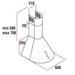 ALVEUS SCHLOSSER OVALADO RUSTİK SİYAH 60 CM DAVLUMBAZ - 4