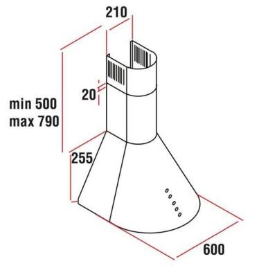 ALVEUS SCHLOSSER OVALADO RUSTİK SİYAH 60 CM DAVLUMBAZ - 4