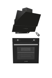 ALVEUS ŞELALE SİYAH 2'Lİ ANKASTRE SET (MFA 604 - MOD 3000) - Alveus