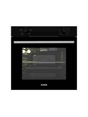 ALVEUS Siyah Statik Ankastre Fırın (MFA 604) - 1