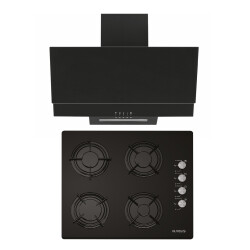 ALVEUS STAR SİYAH 2'Lİ ANKASTRE SET (GLS 640 - F17) - Alveus