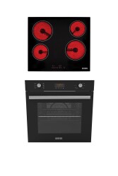 ALVEUS VİTRO 627 SİYAH 2'Lİ ANKASTRE SET (VİTRO 641 -MFA 627) - Alveus