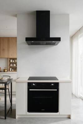 Alveus Vitro 627 Siyah 3' lü Ankastre Set(LARA-VİTRO-MFA627) - 1