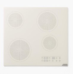 ALVEUS VİTROSERAMİK 641 BEYAZ ELEKTRİKLİ OCAK 60 CM - ALVEUS