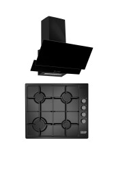 EXEP 2'Lİ SİYAH EMAYE ANKASTRE SET [ED401-EO330] - EXEP