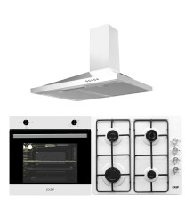 EXEP BASIC BEYAZ ANKASTRE SET (ED400-EO330-EF200) - EXEP