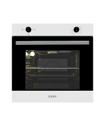 EXEP BASİC EĞİK BEYAZ ANKASTRE SET (ED401-EO330-EF200) - 4