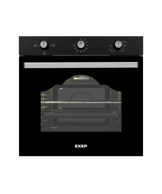 EXEP CITY LUX 3'LÜ SİYAH ANKASTRE SET [ED402-EO320-615TD] - 4