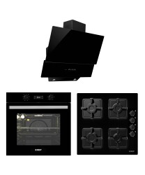 EXEP CLASS SİYAH 3 LÜ ANKASTRE SET (ED402-EO320-EF260) - EXEP