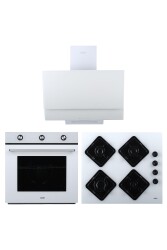 EXEP ECO LİNE BEYAZ 3 LÜ ANKASTRE SET (ED401-EO320-EF240) - EXEP