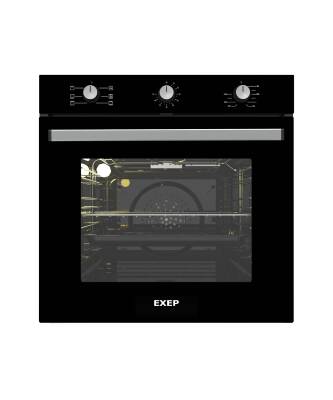 EXEP ECO LİNE SİYAH 3 LÜ ANKASTRE SET (ED401-EO320-EF240) - 4