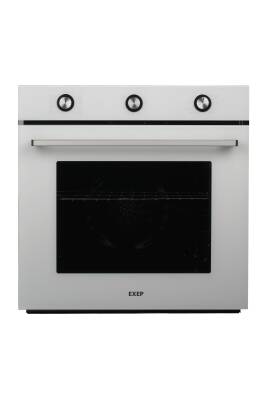 EXEP EF-240 BEYAZ ANKASTRE FIRIN(71 LİTRE-TURBO FAN-6 PROGRAMLI-ÜCRETSİZ KURULUM) - 1