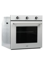 EXEP EF-240 BEYAZ ANKASTRE FIRIN(71 LİTRE-TURBO FAN-6 PROGRAMLI-ÜCRETSİZ KURULUM) - 2